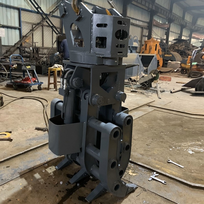 挖機旋轉抓鋼機