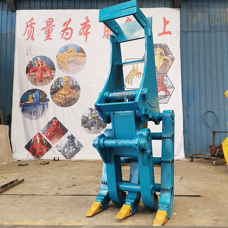 挖機機械抓鋼器