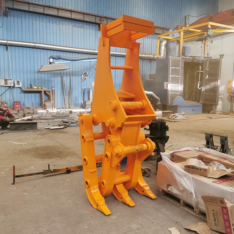 挖機機械抓鋼器