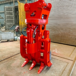 挖機旋轉抓鋼機